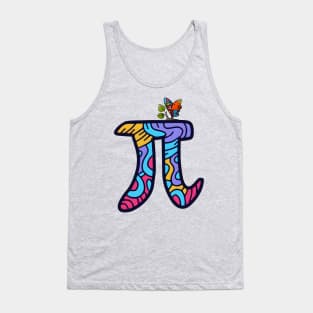 Happy Pi Day - Pi Symbol Vector Art Tank Top